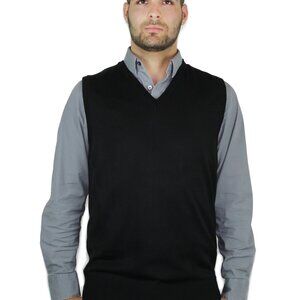 Mens Solid Sweater Vest (SV-243)